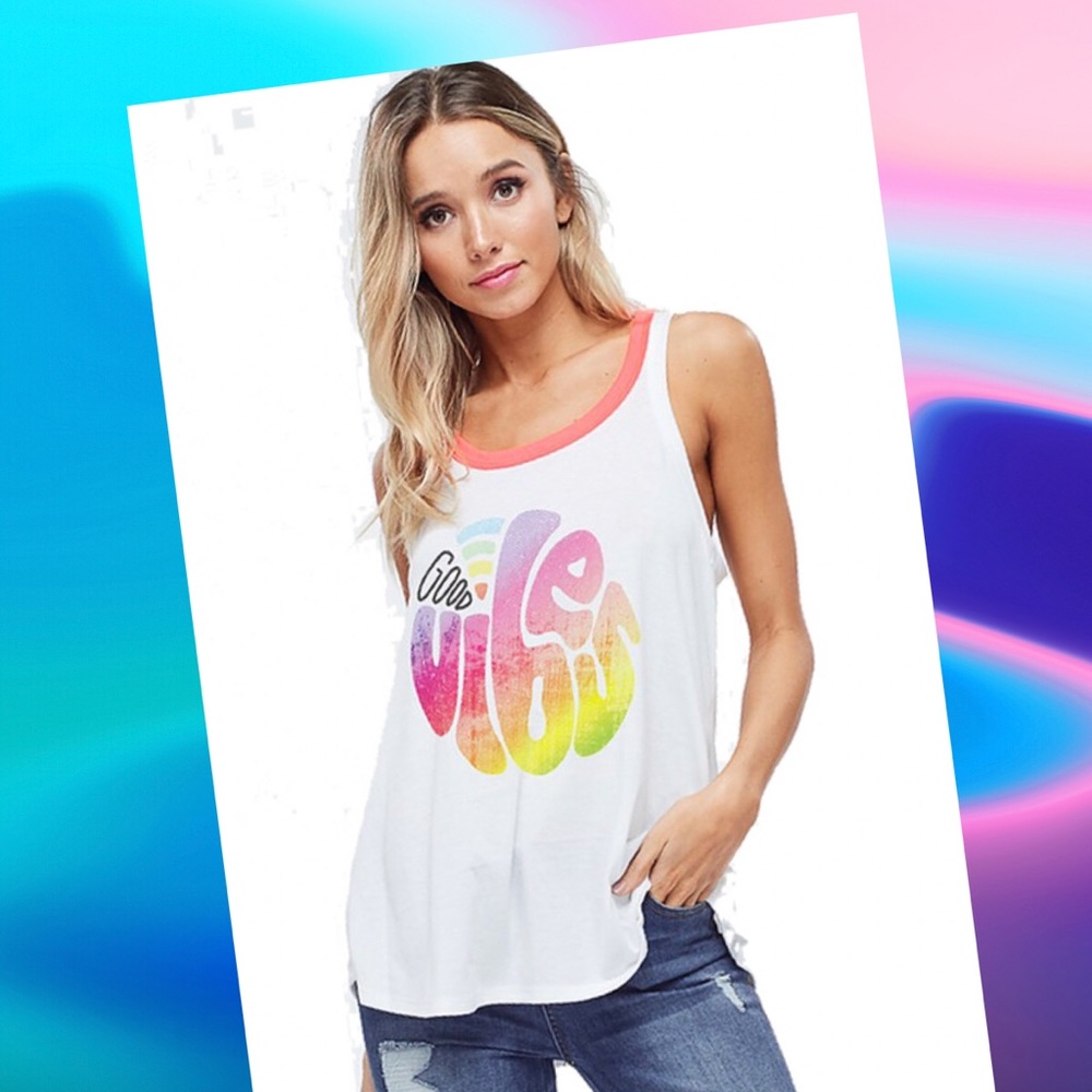 “GOOD VIBES” tank
